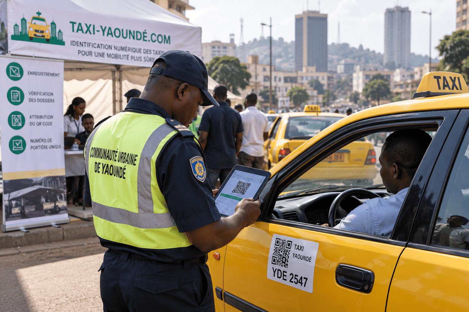 Cameroun : Yaoundé impose l’identification numérique pour sécuriser ses taxis